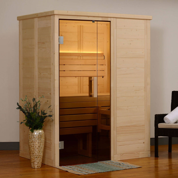Almost Heaven Hillsboro 2 Person Indoor Sauna Element Series - Nordic Spruce