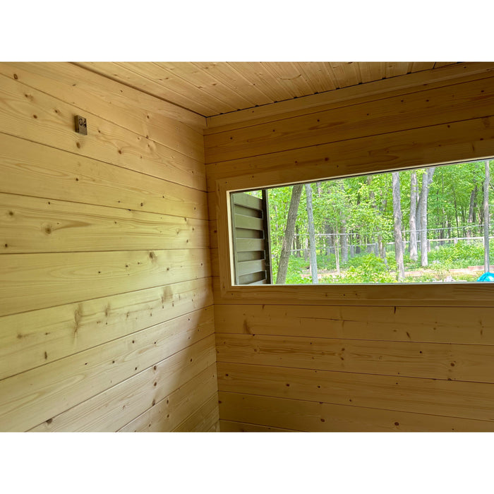 Almost Heaven Contemporary Timberline 6 Person Cabin Sauna