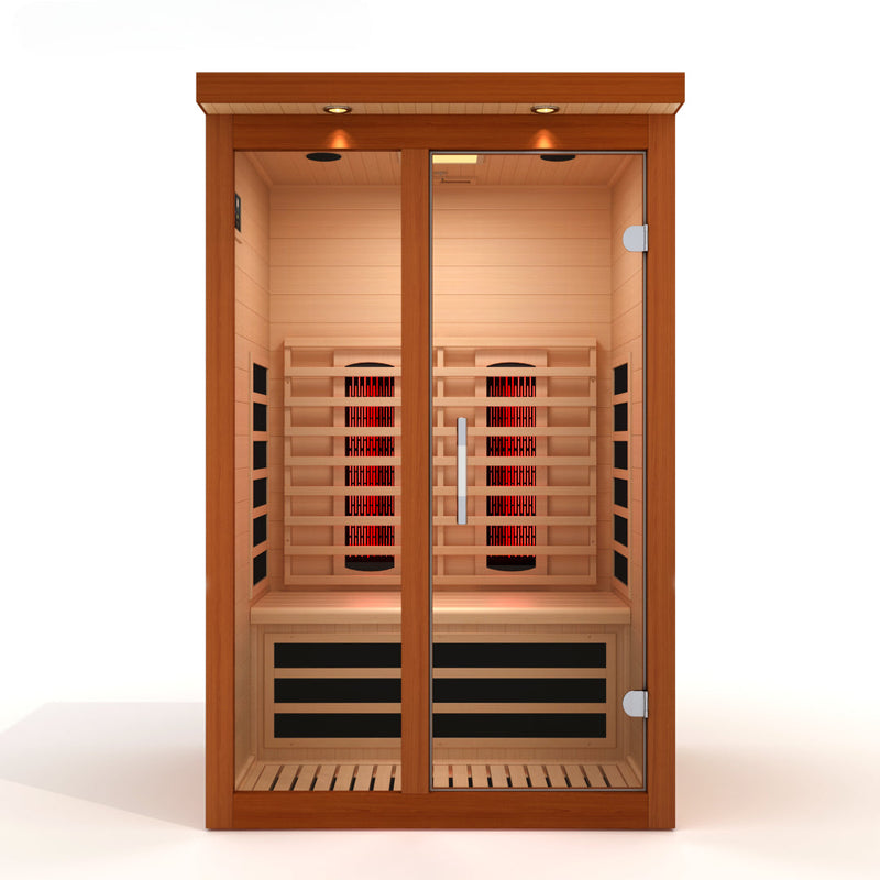 Dynamic Llumeneres 2-Person Full Spectrum Sauna - View 3