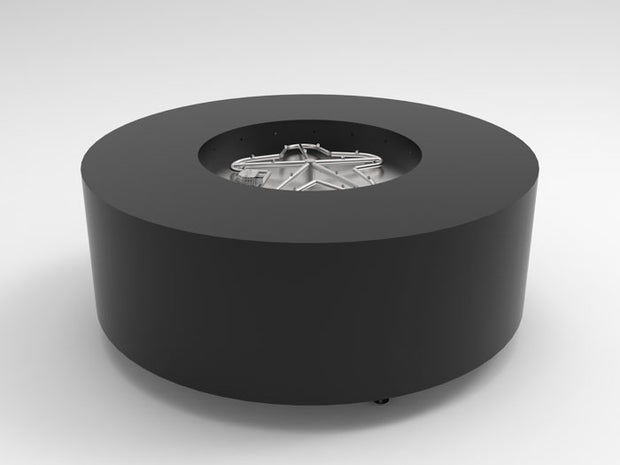HPC Agni 48 Round Fire Pit in Black finish