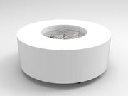 HPC Agni 48 Round Fire Pit in White finish