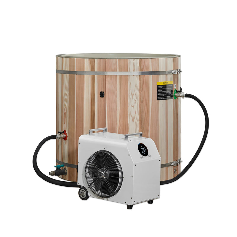 Dynamic PVC Barrel Cold Plunge Tub - View 2