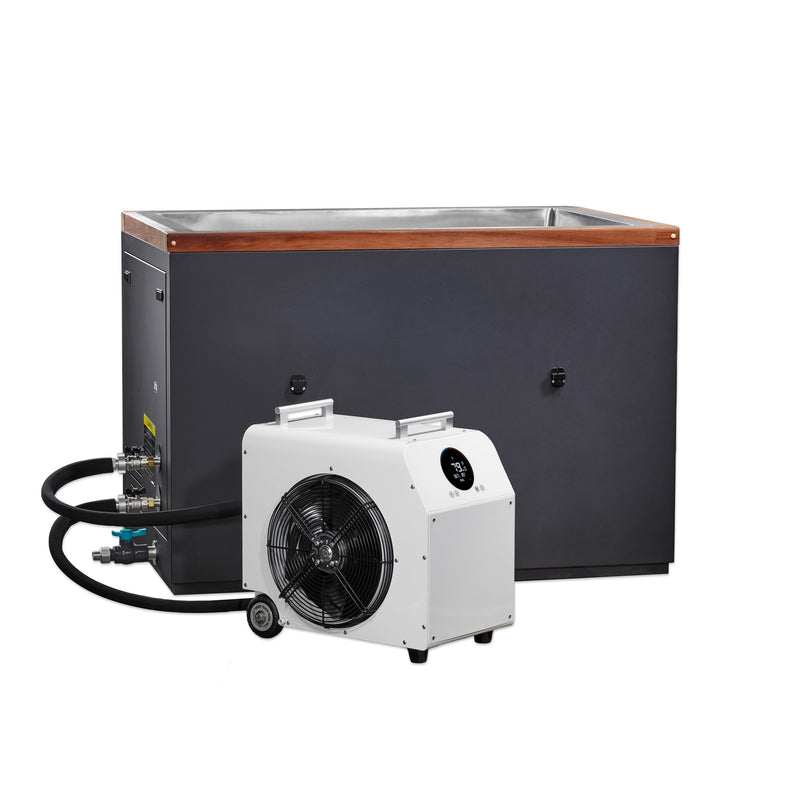 Dynamic Cuboid XL Nano-Coated Stainless Cold Plunge - View 2