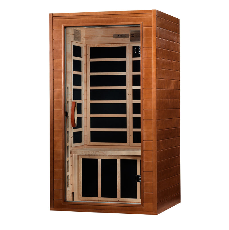 Dynamic Avila 2-Person Low EMF Infrared Sauna - View 3
