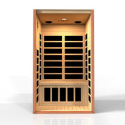 Dynamic Avila 2-Person Low EMF Infrared Sauna - View 4