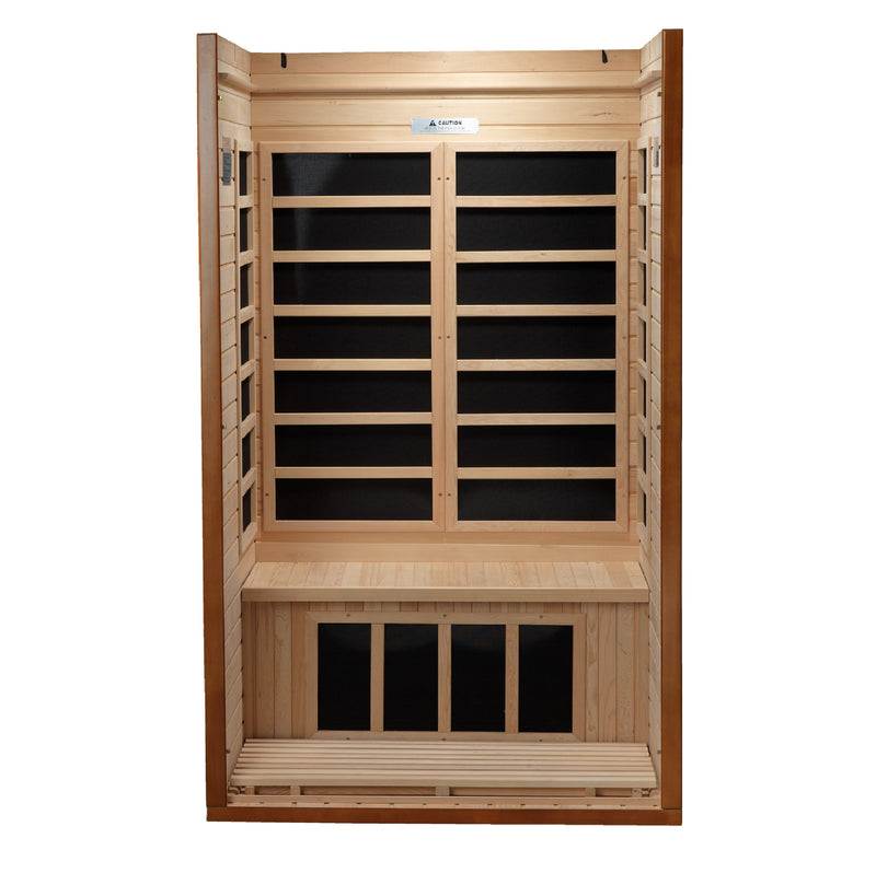 Dynamic Barcelona 2-Person Low EMF Infrared Sauna - View 4