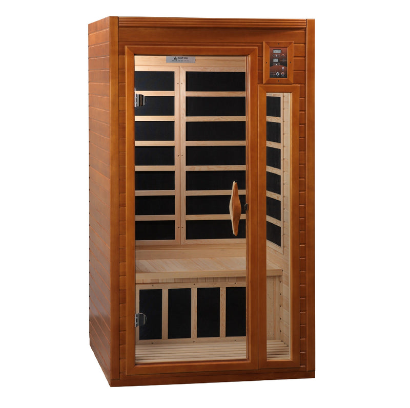 Dynamic Barcelona 2-Person Low EMF Infrared Sauna - View 2