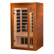 Dynamic Barcelona 2-Person Low EMF Infrared Sauna - View 3