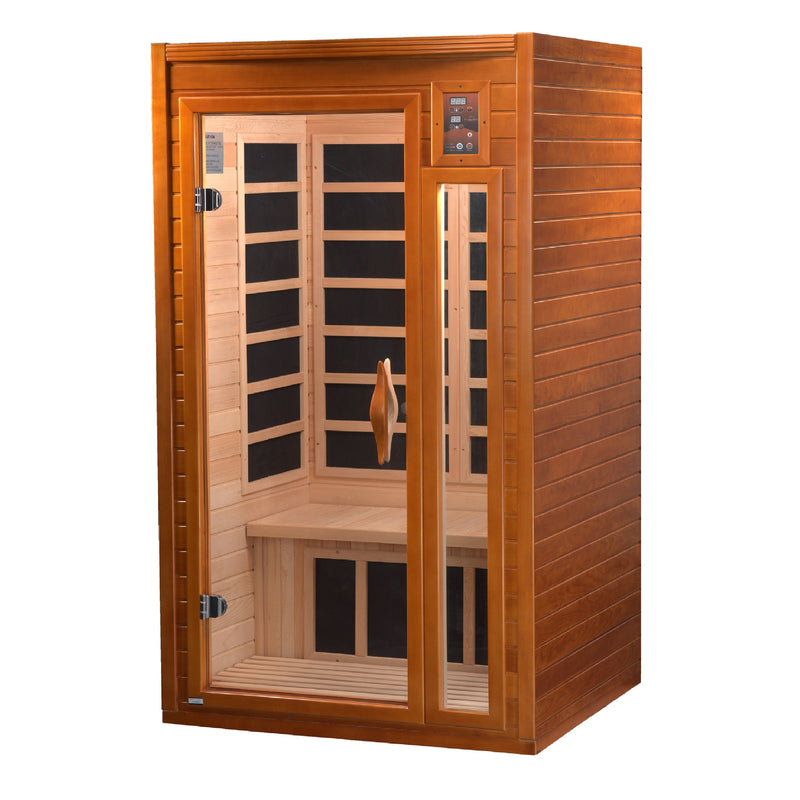 Dynamic Barcelona 2-Person Low EMF Infrared Sauna - View 3