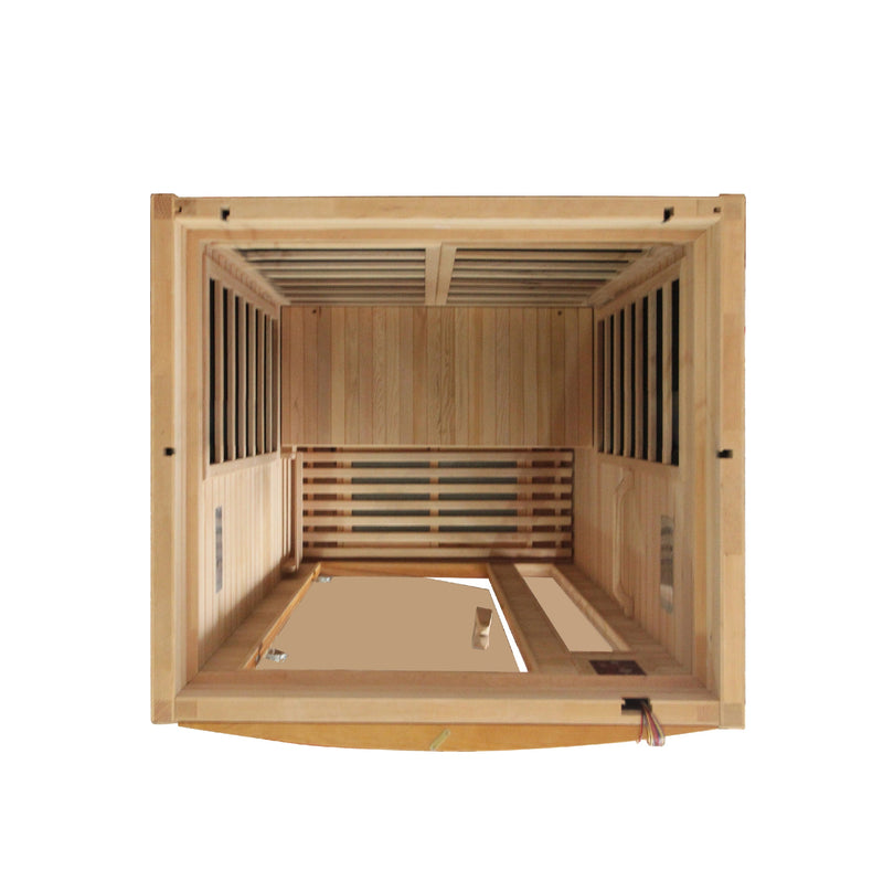 Dynamic Barcelona 2-Person Low EMF Infrared Sauna - View 5