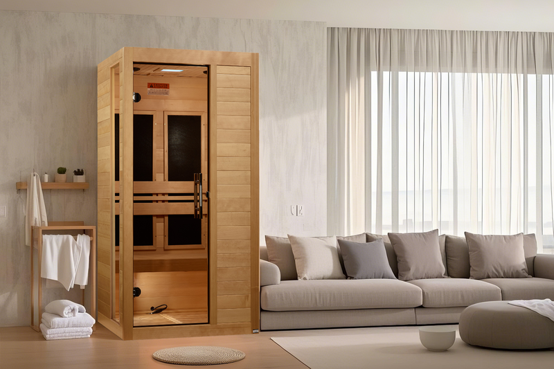 Dynamic Veneto 2-Person Low EMF FAR Infrared Sauna - View 5