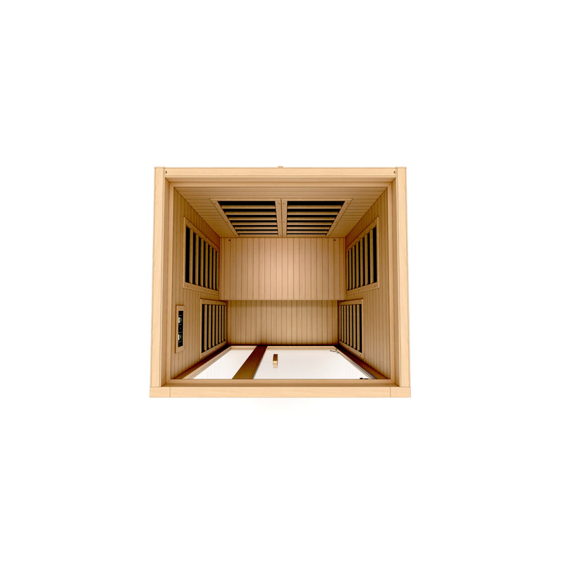 Dynamic Gracia 2-Person Low EMF FAR Infrared Sauna - View 4