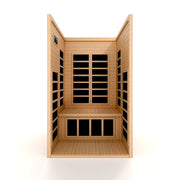 Dynamic Gracia 2-Person Low EMF FAR Infrared Sauna - View 6