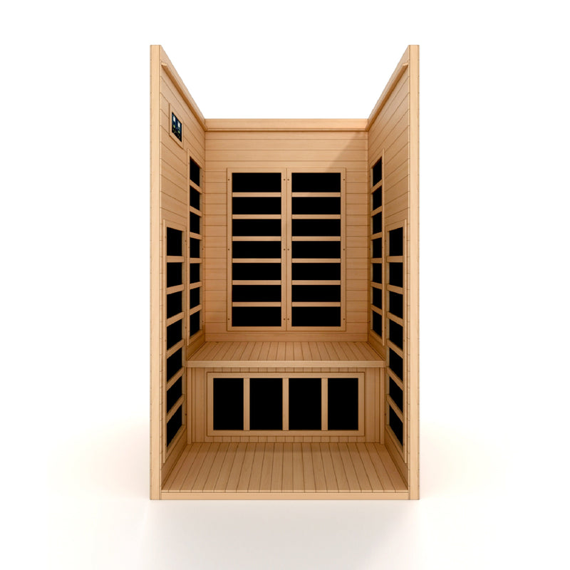 Dynamic Gracia 2-Person Low EMF FAR Infrared Sauna - View 6