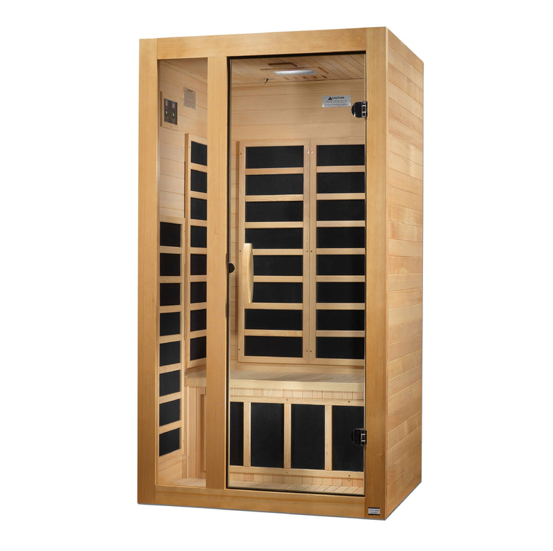 Dynamic "Gracia" 1-2 Person Ultra Low EMF FAR IR Sauna (DYN-6119-01 Elite)