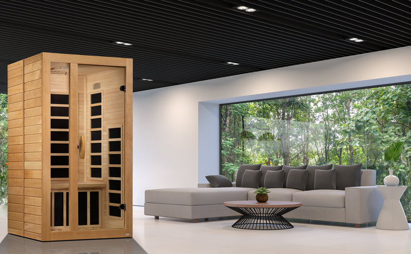 Dynamic "Gracia" 1-2 Person Ultra Low EMF FAR IR Sauna (DYN-6119-01 Elite)
