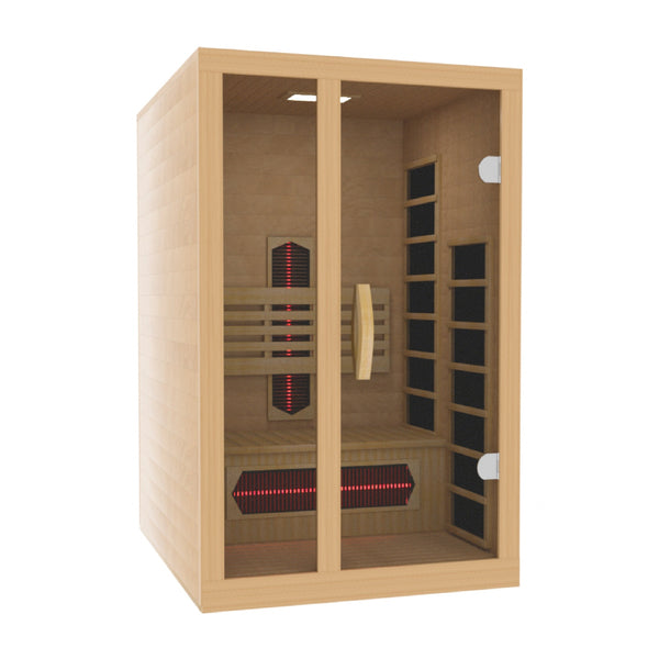 Dynamic Gracia — 2-Person Full Spectrum Infrared Sauna