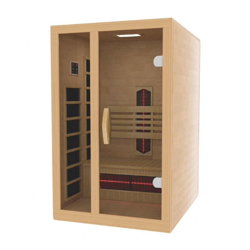 Dynamic Gracia 2-Person Full Spectrum Infrared Sauna - View 3