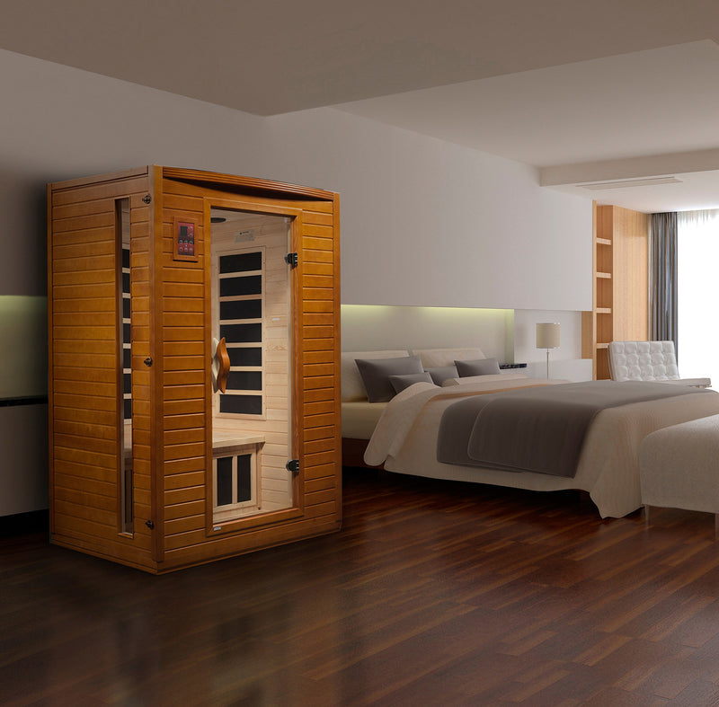 Dynamic Versailles 2-Person Low EMF Infrared Sauna - View 4