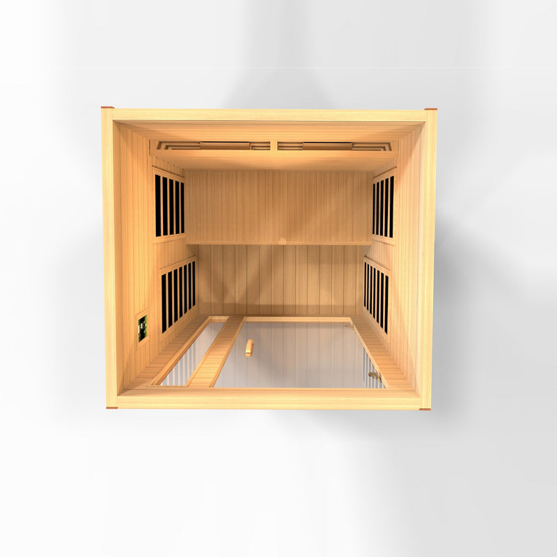 Dynamic Cordoba 2-Person Full Spectrum Infrared Sauna - View 5