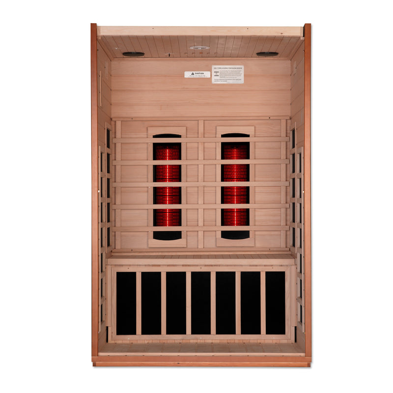 Dynamic Cordoba 2-Person Full Spectrum Infrared Sauna - View 4