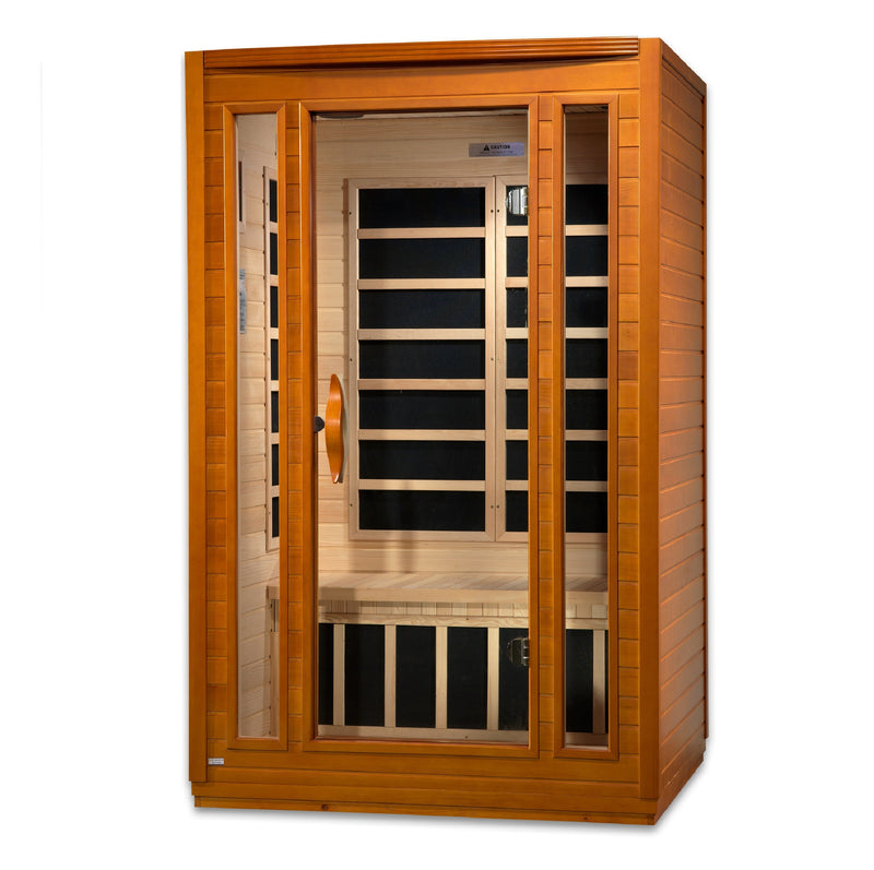 Dynamic San Marino 2-Person Low EMF Infrared Sauna - View 2