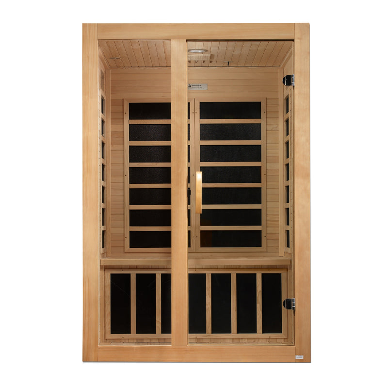 Dynamic Santiago 2-Person Low EMF FAR Infrared Sauna - View 3