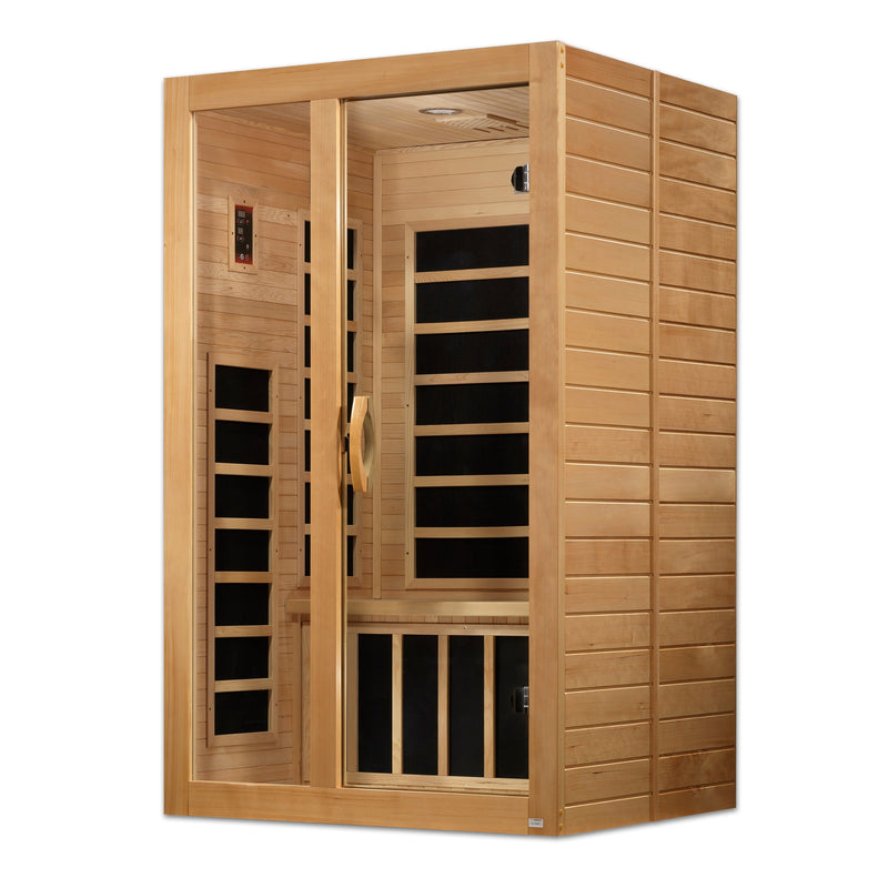 Dynamic Santiago 2-Person Low EMF FAR Infrared Sauna - View 2