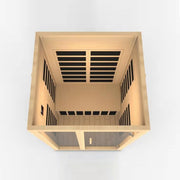 Dynamic Santiago 2-Person Low EMF FAR Infrared Sauna - View 6