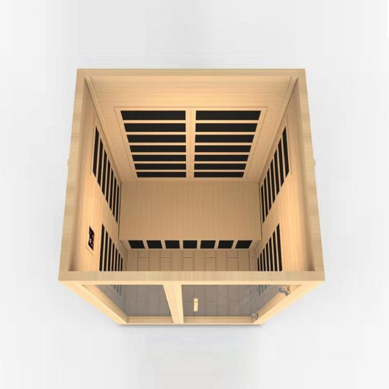 Dynamic Santiago 2-Person Low EMF FAR Infrared Sauna - View 6
