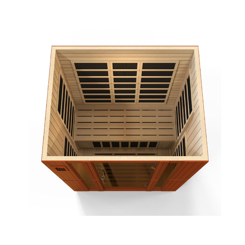 Dynamic Bellagio 3-Person Low EMF Infrared Sauna - View 7