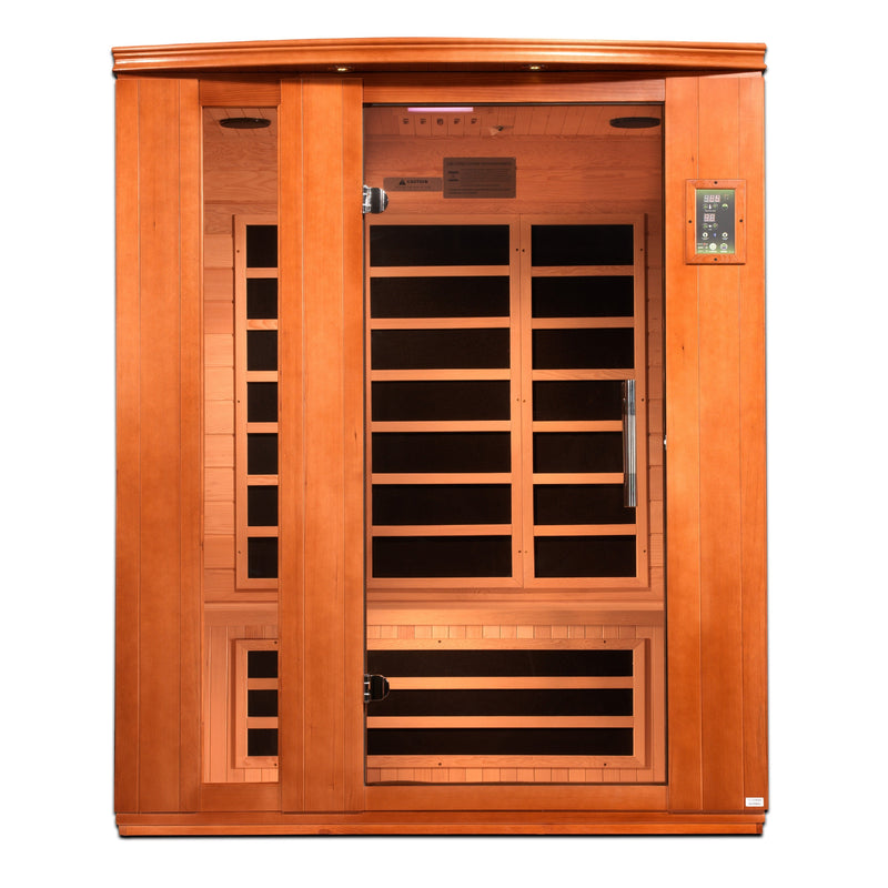 Dynamic Lugano Elite 3-Person Ultra Low EMF Sauna - View 2