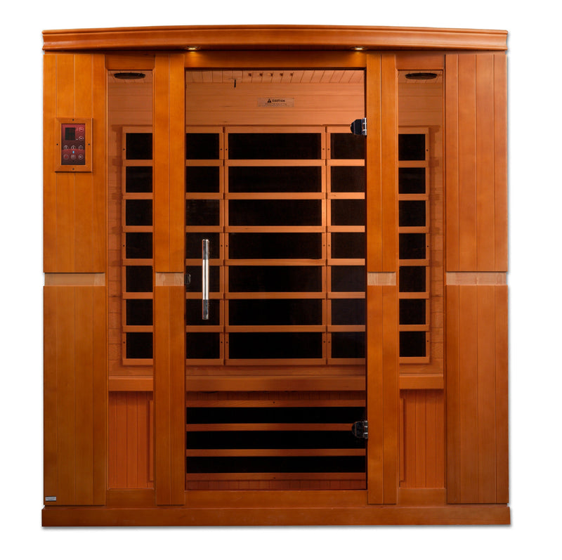 Dynamic Bergamo 4-Person Low EMF Infrared Sauna - View 2