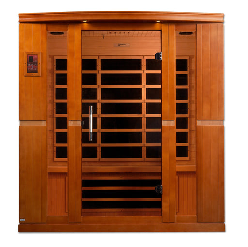 Dynamic Bergamo 4-Person Low EMF Infrared Sauna - View 2