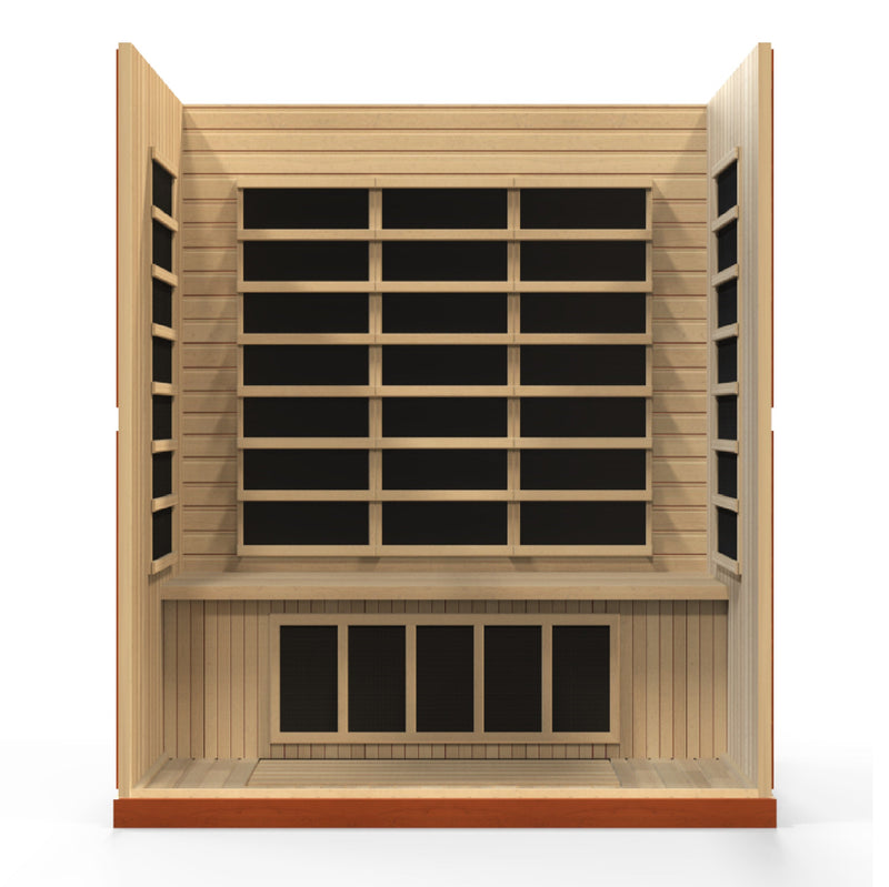 Dynamic Bergamo Elite 4-Person Ultra Low EMF Sauna - View 5