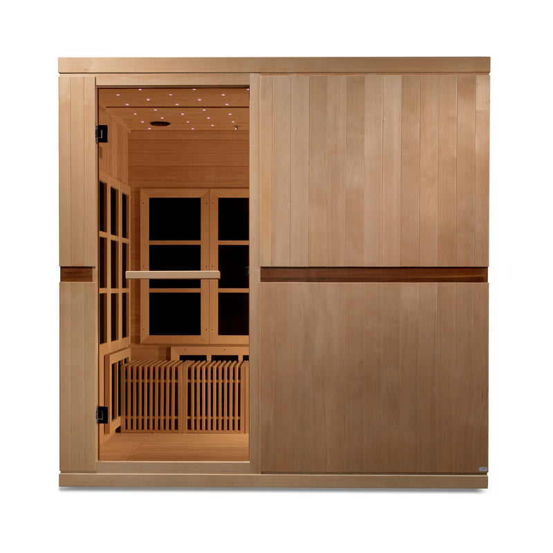 Golden Designs Catalonia 8-Person Near Zero EMF Sauna - View 3