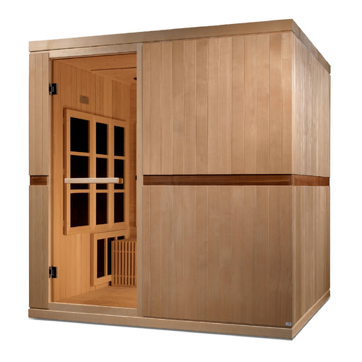Golden Designs Catalonia 8-Person Near Zero EMF Sauna - View 2