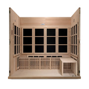 Golden Designs Catalonia 8-Person Near Zero EMF Sauna - View 6