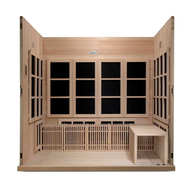 Golden Designs Catalonia 8-Person Near Zero EMF Sauna - View 6