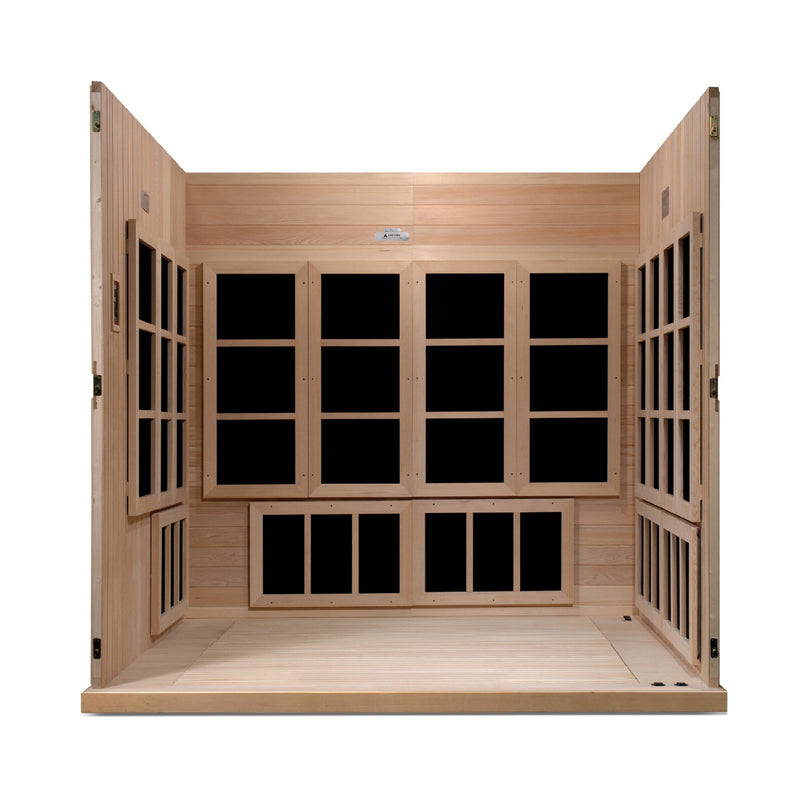 Golden Designs Catalonia 8-Person Near Zero EMF Sauna - View 7
