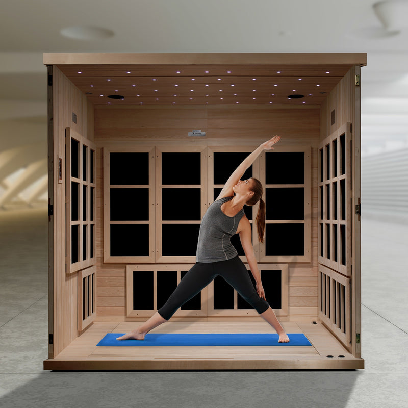 Golden Designs Catalonia 8-Person Near Zero EMF Sauna - View 8