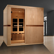 Golden Designs Catalonia 8-Person Near Zero EMF Sauna - View 5