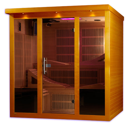 Dynamic Monaco Elite 6-Person Ultra Low EMF Sauna - View 2