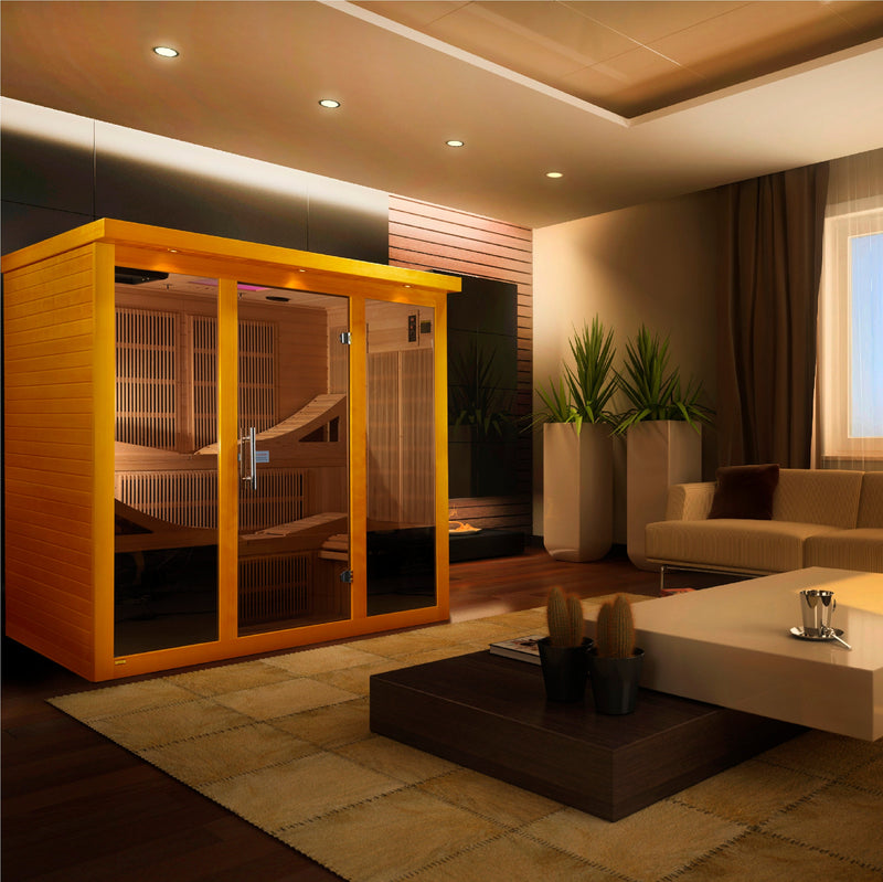 Dynamic Monaco Elite 6-Person Ultra Low EMF Sauna - View 6