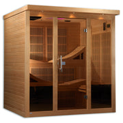 Golden Designs Monaco 6-Person Near Zero EMF Sauna