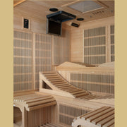 Golden Designs Monaco 6-Person Near Zero EMF Sauna - View 5