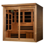 Golden Designs 6-Person Near Zero EMF Infrared Sauna - View 2
