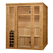 Golden Designs Engelberg 6-Person Traditional Sauna - View 3