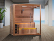 Golden Designs Kuusamo 6-Person Traditional Sauna - View 5