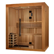 Golden Designs Copenhagen 3-Person Traditional Sauna - View 3